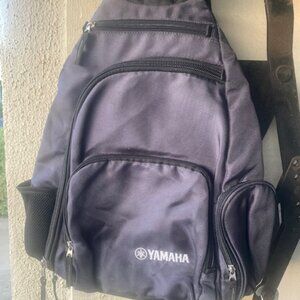 NEW. High Quality 1680 denier multi zippered Sling Bag, Dark Slate color